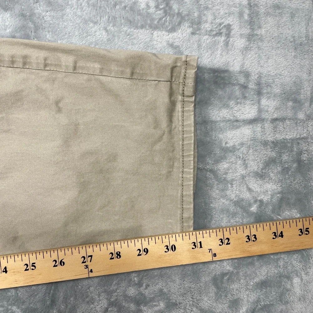 Lucky Brand 121 Heritage Slim Pants Mens 38x32 Khaki Tan Chinos